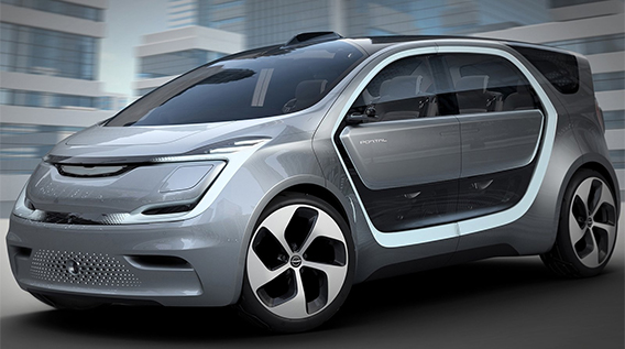 voiture autonome chrysler portal